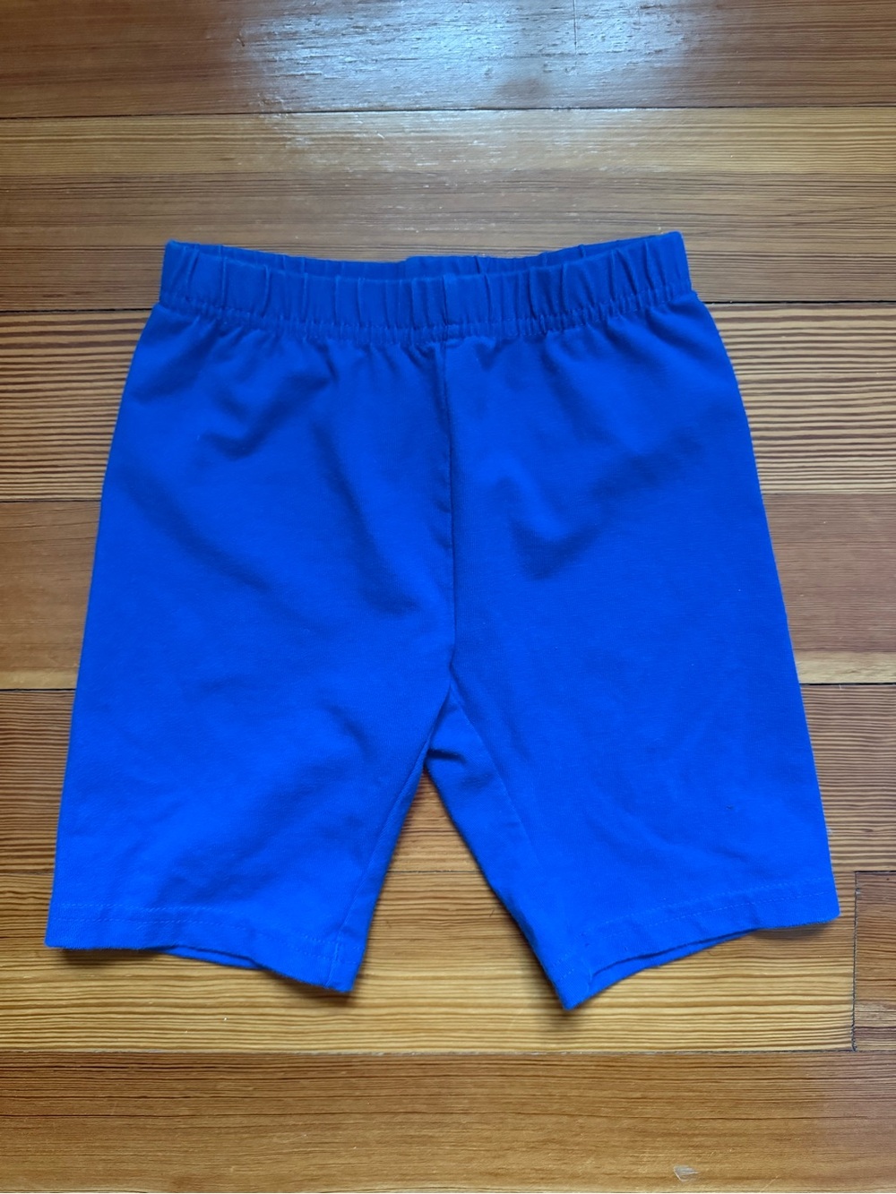 Hanna Andersson Kids Blue Elastic Waist Bike Shorts
